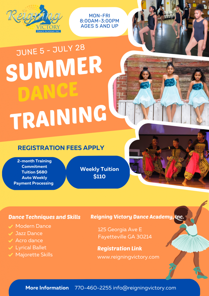 Summer Dance Classes and Reigning Victory Dance Studio